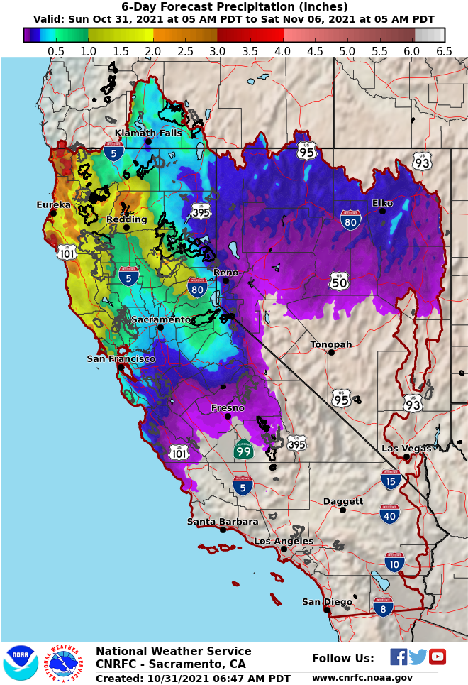 San Diego Weather Center RAIN OUTLOOK