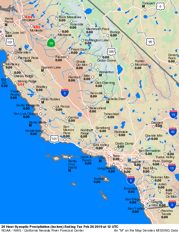 Archived Precipitation Map