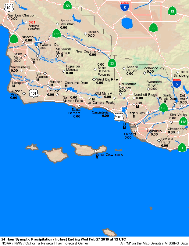 Archived Precipitation Map