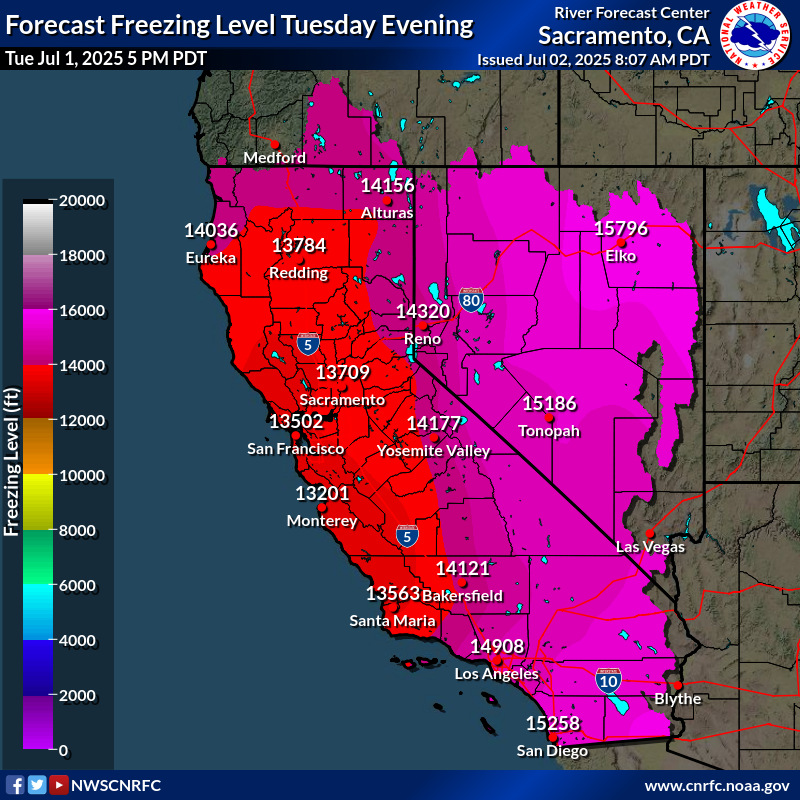Freezing Level Observed