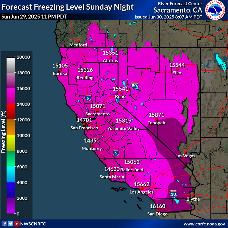 Freezing Level Observed