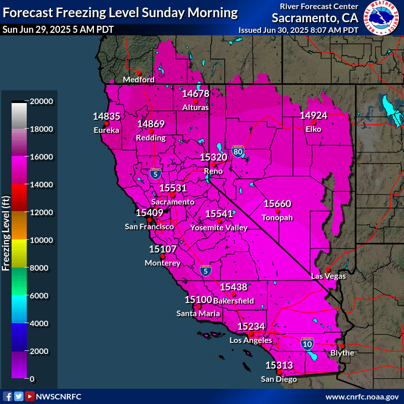 Freezing Level Observed
