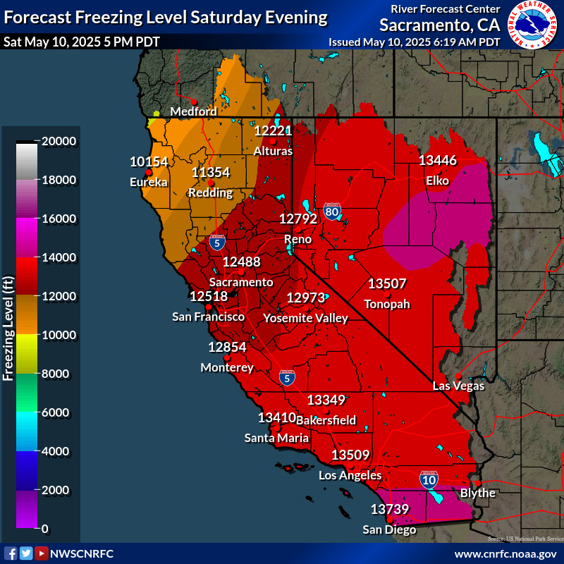 Freezing Level Forecast