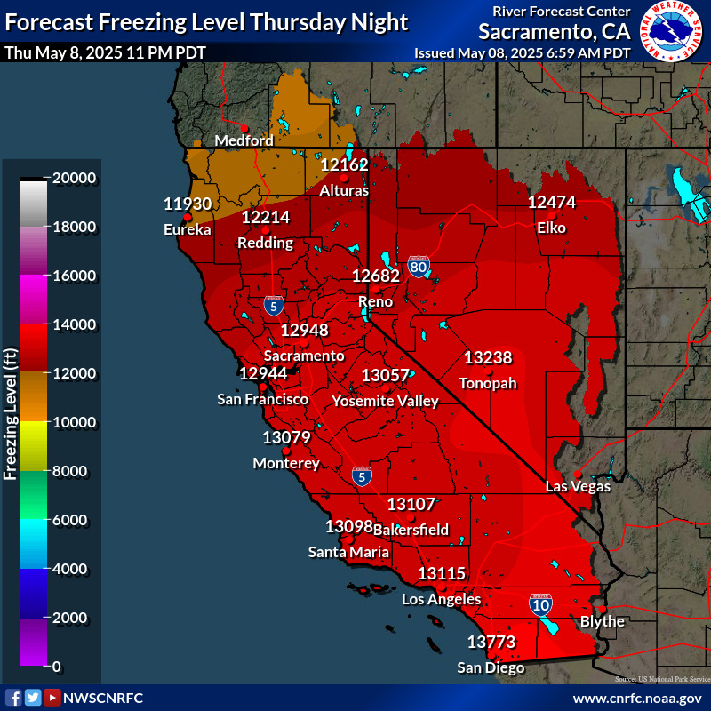 Freezing Level Forecast