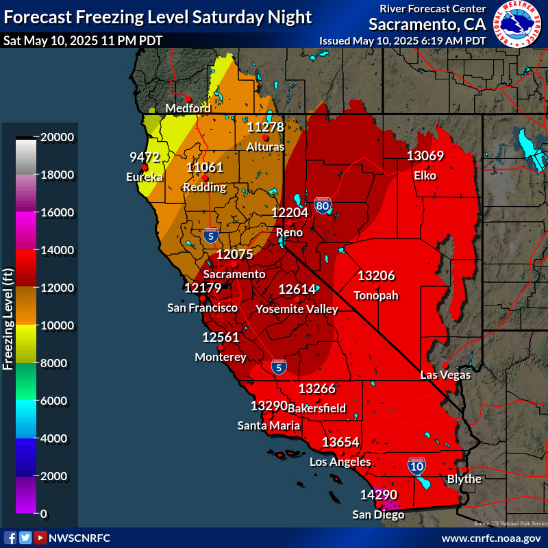 Freezing Level Forecast