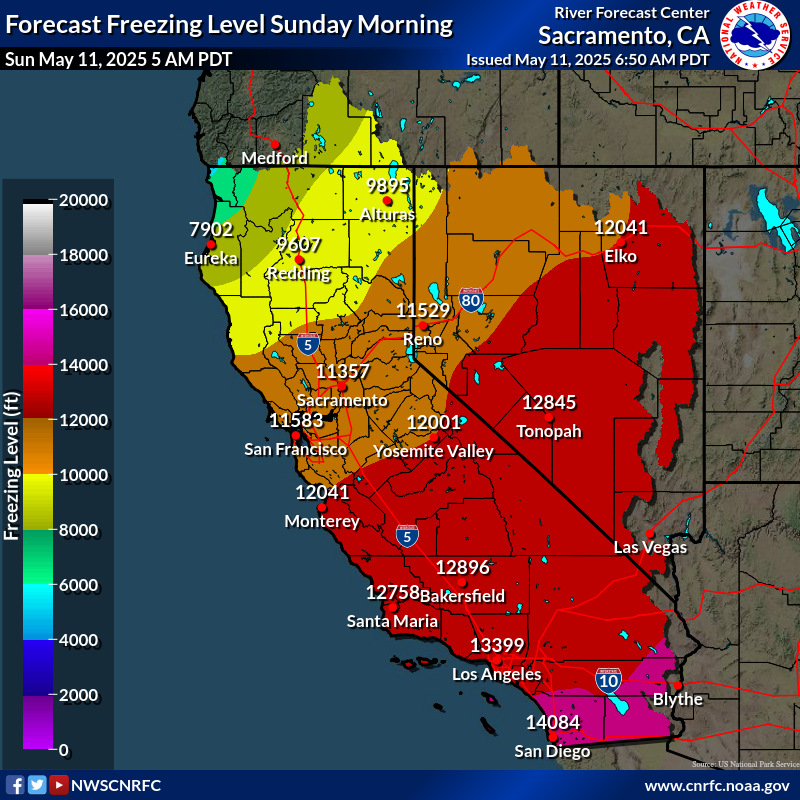 Freezing Level Forecast