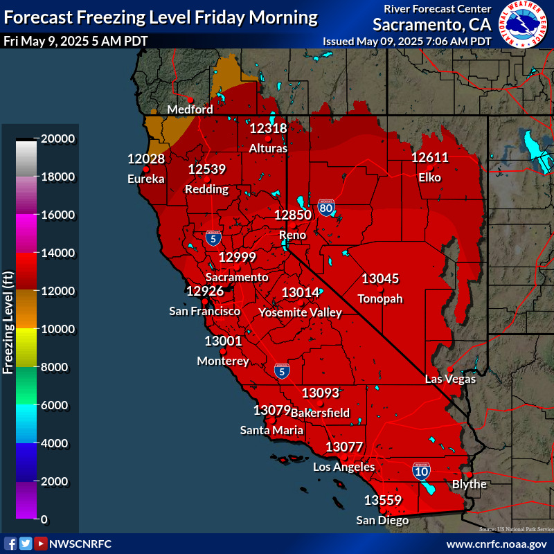 Freezing Level Forecast