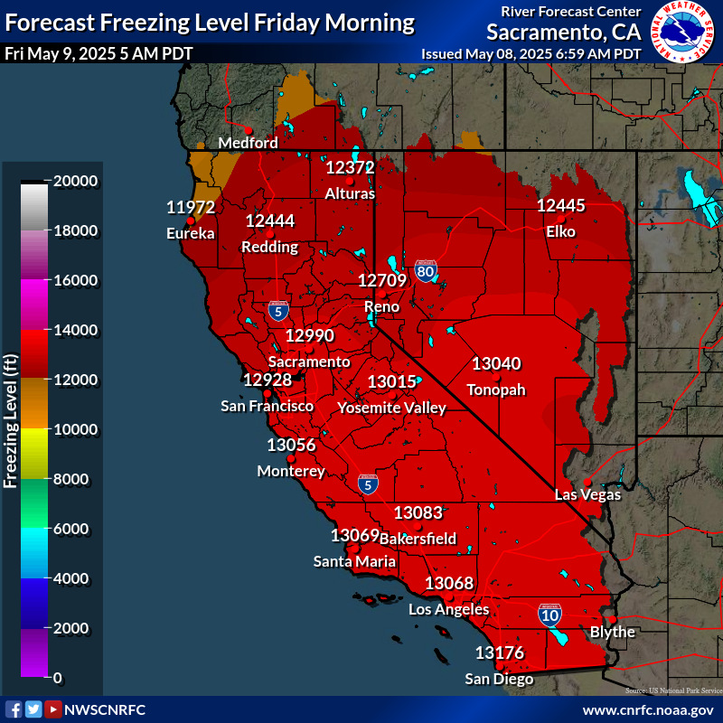 Freezing Level Forecast