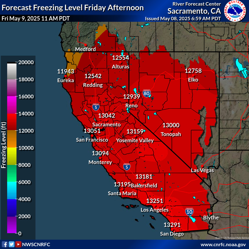 Freezing Level Forecast