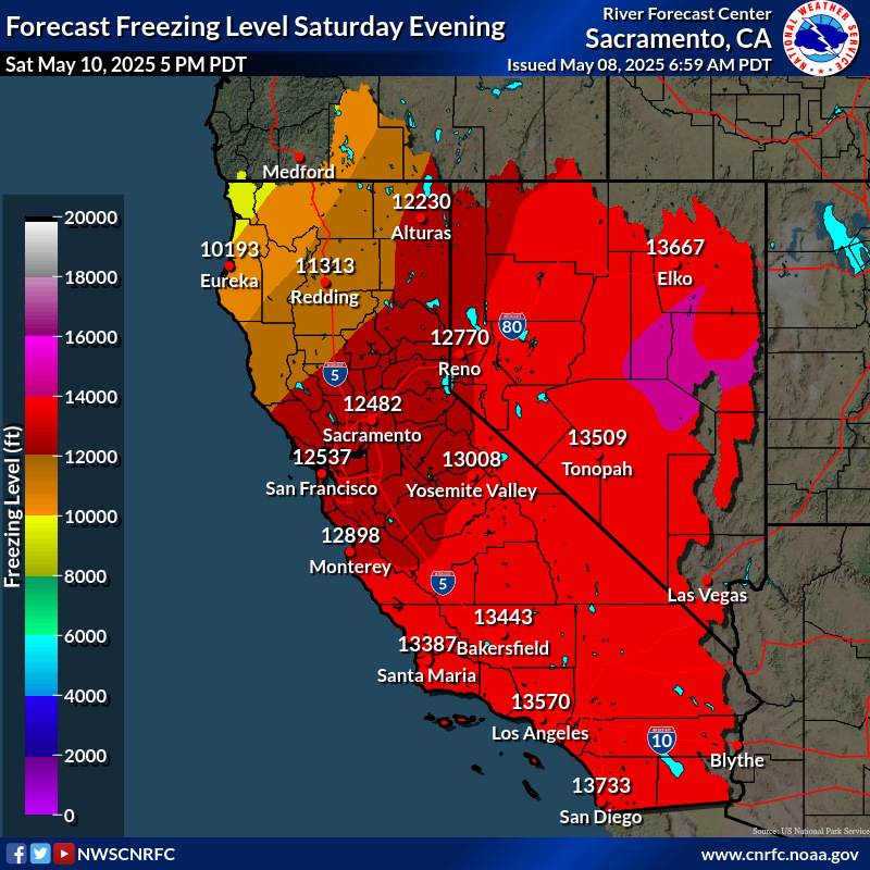 Freezing Level Forecast