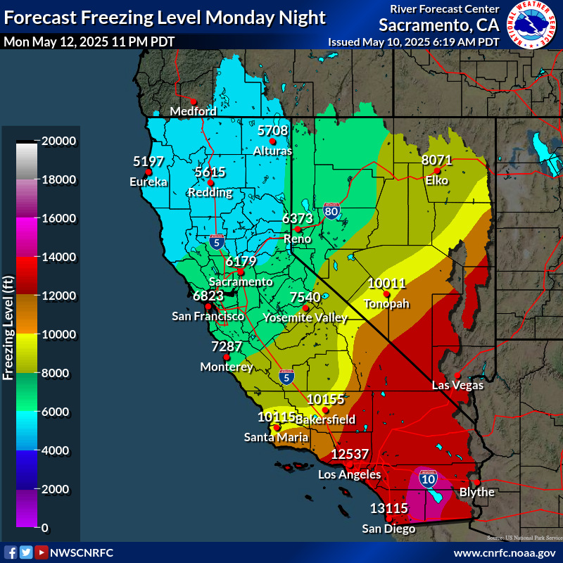 Freezing Level Forecast