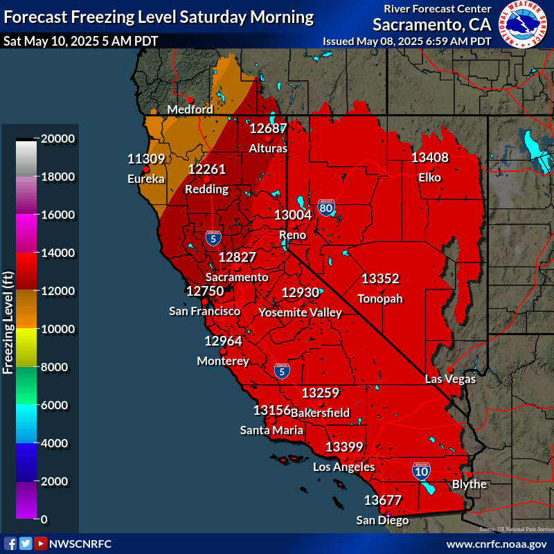 Freezing Level Forecast