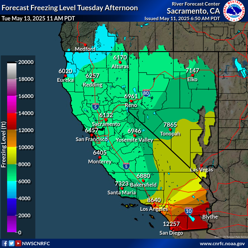 Freezing Level Forecast