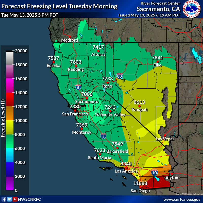 Freezing Level Forecast