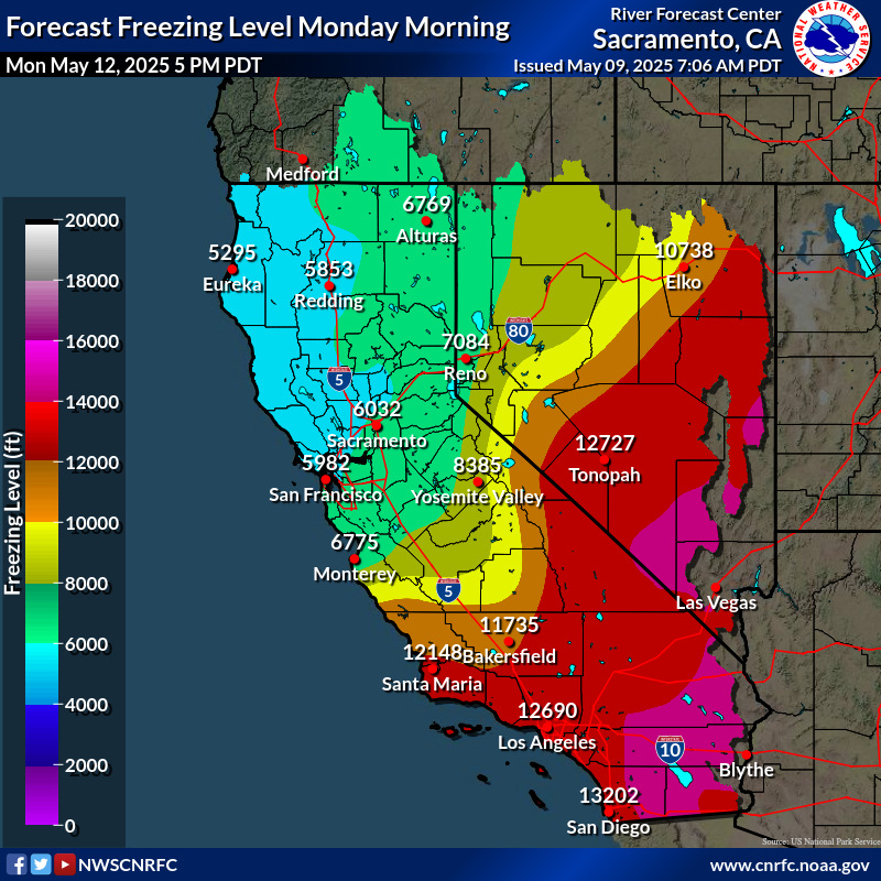 Freezing Level Forecast