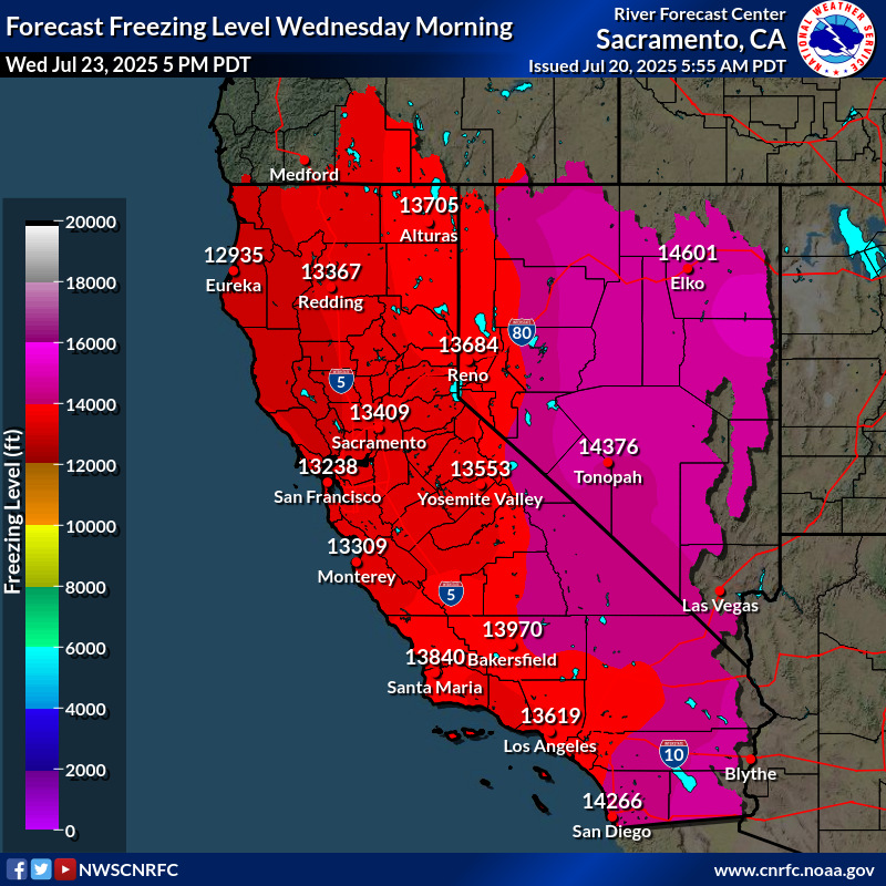 Freezing Level Forecast