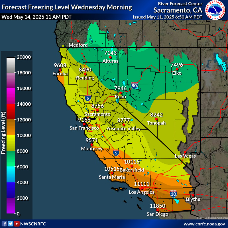 Freezing Level Forecast
