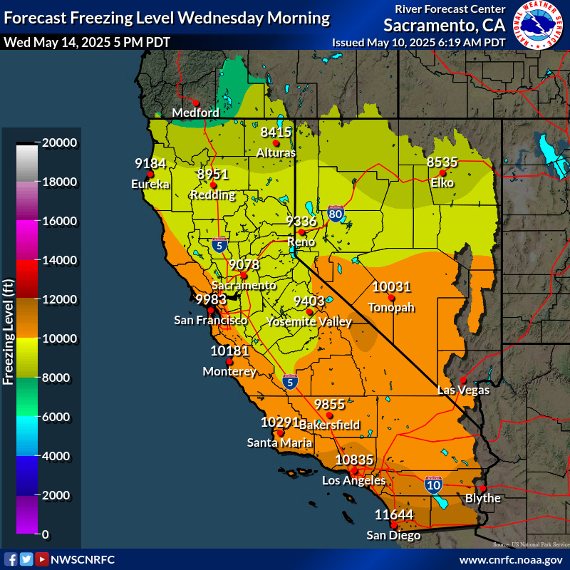 Freezing Level Forecast
