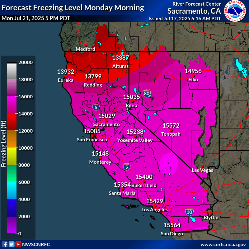 Freezing Level Forecast