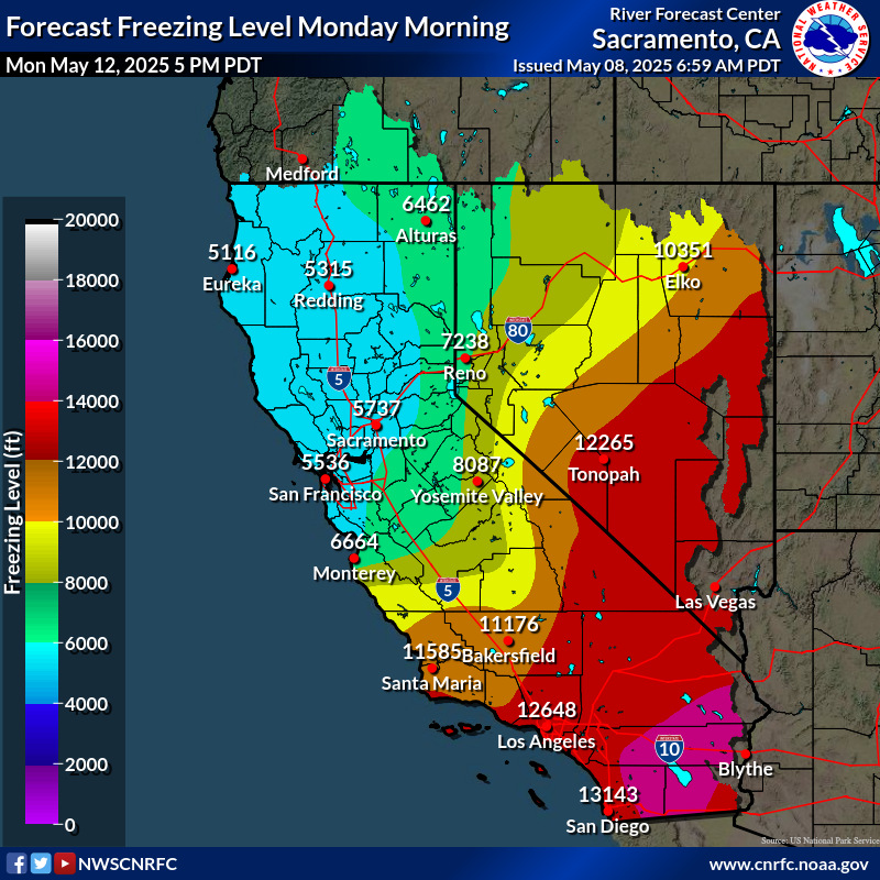 Freezing Level Forecast
