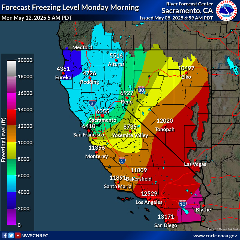 Freezing Level Forecast