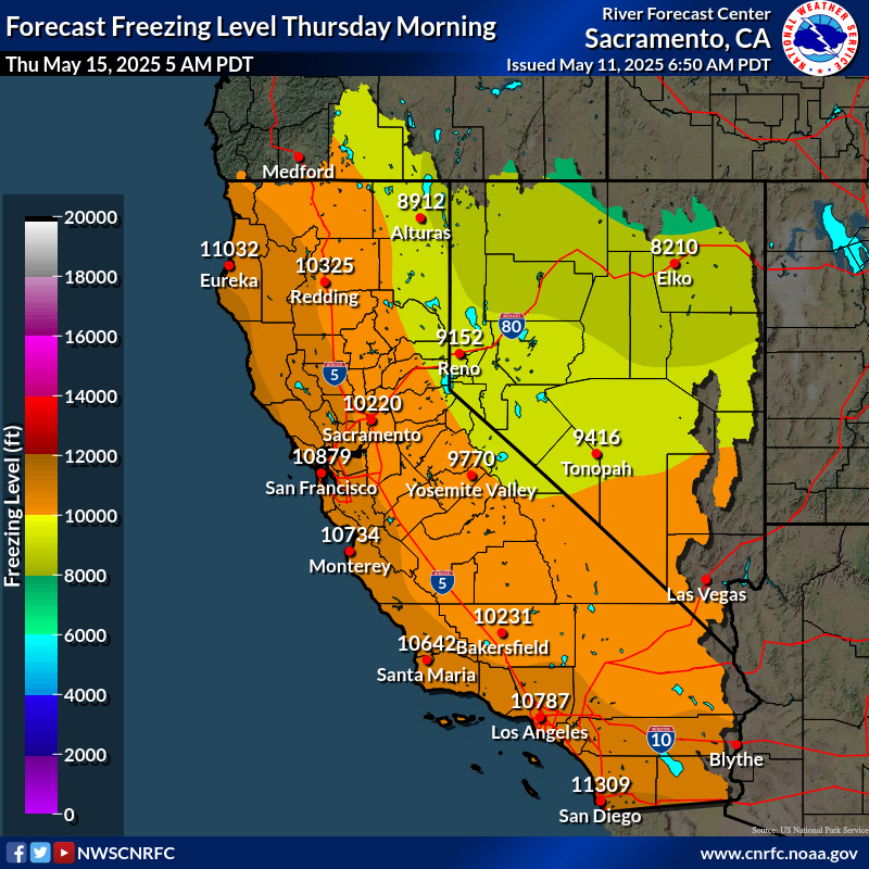 Freezing Level Forecast