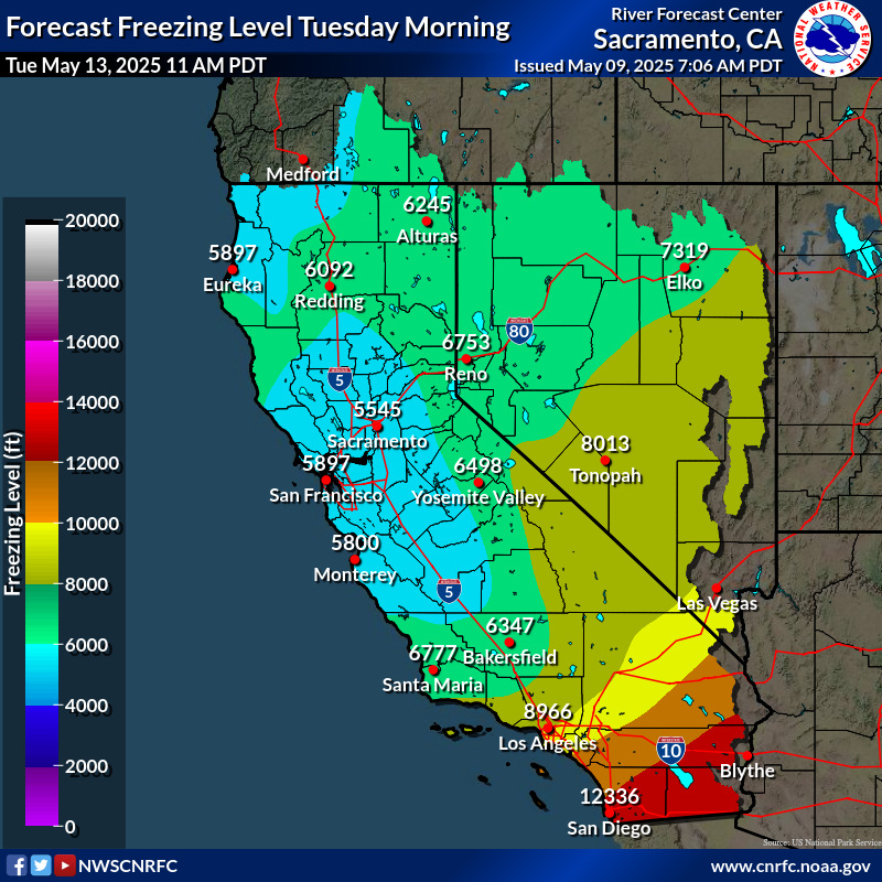 Freezing Level Forecast