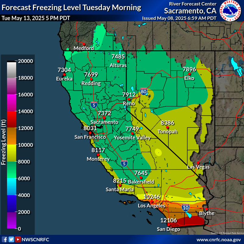 Freezing Level Forecast