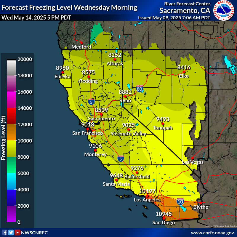 Freezing Level Forecast