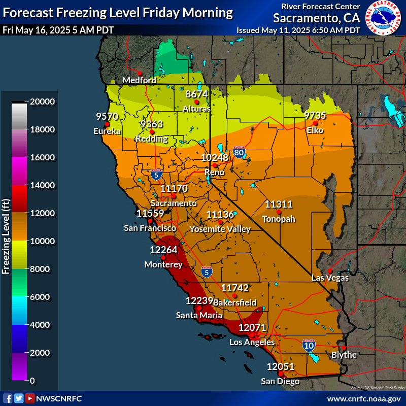 Freezing Level Forecast
