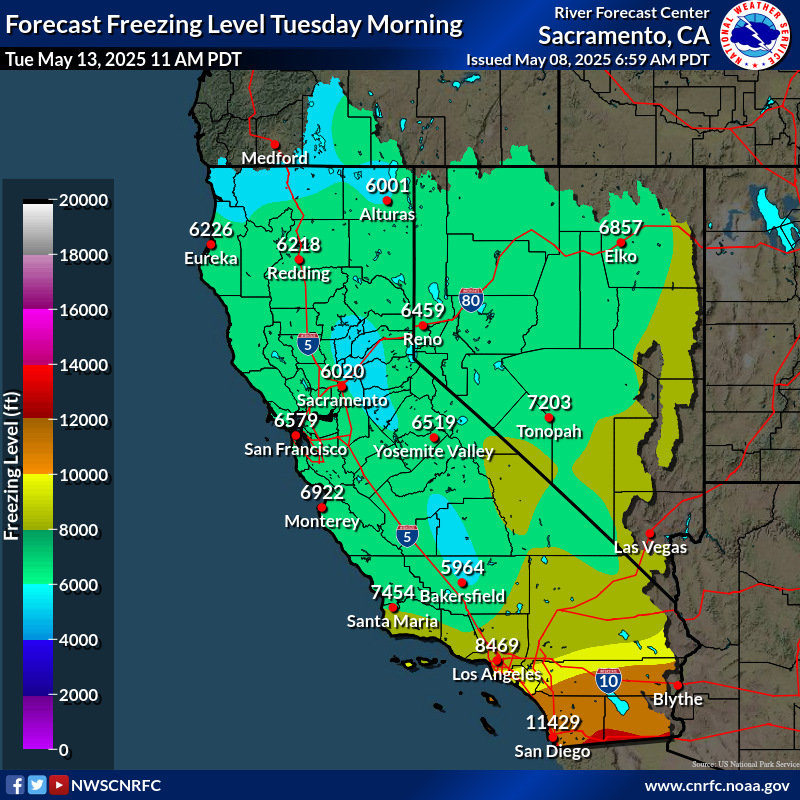 Freezing Level Forecast