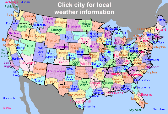 County Warning Area MAP