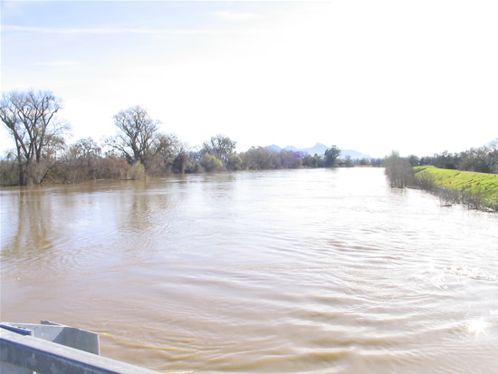 DOWNSTREAM PHOTOGRAPH - SACRAMENTO RIVER - COLUSA BRIDGE (CLUC1)