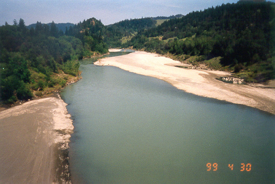 DOWNSTREAM PHOTOGRAPH - EEL RIVER - FORT SEWARD (FTSC1)