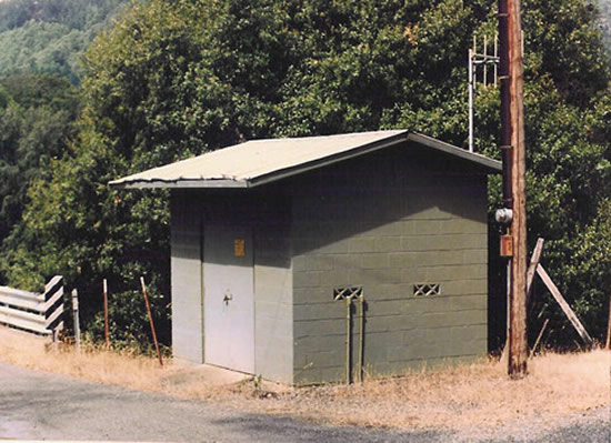 GAGE HOUSE PHOTOGRAPH - EEL RIVER - FORT SEWARD (FTSC1)