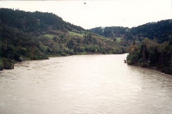 UPSTREAM PHOTOGRAPH - EEL RIVER - FORT SEWARD (FTSC1)