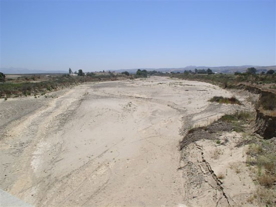 UPSTREAM PHOTOGRAPH - SISQUOC RIVER - GAREY (GARC1)