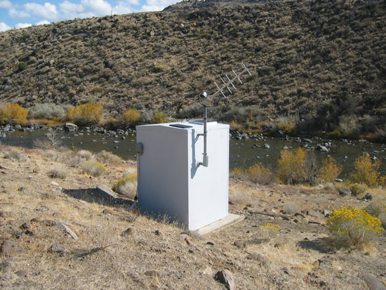 GAGE HOUSE PHOTOGRAPH - EAST FORK CARSON RIVER - GARDNERVILLE (GRDN2)