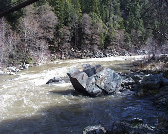 DOWNSTREAM PHOTOGRAPH - INDIAN CREEK - INDIAN FALLS (IIFC1)