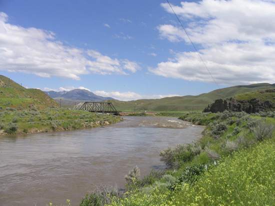 DOWNSTREAM PHOTOGRAPH - HUMBOLDT RIVER - PALISADE (PALN2)