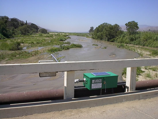 DOWNSTREAM PHOTOGRAPH - SANTA CLARA RIVER - PIRU (SCPC1)