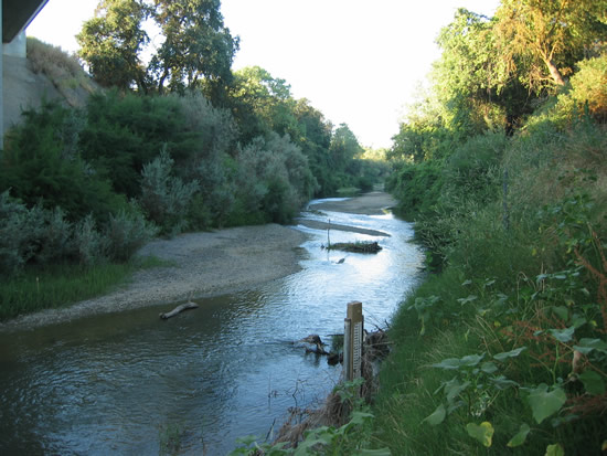 UPSTREAM PHOTOGRAPH - CACHE CREEK - YOLO (YLOC1)