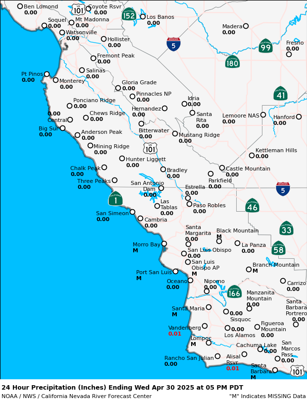 Precipitation Map