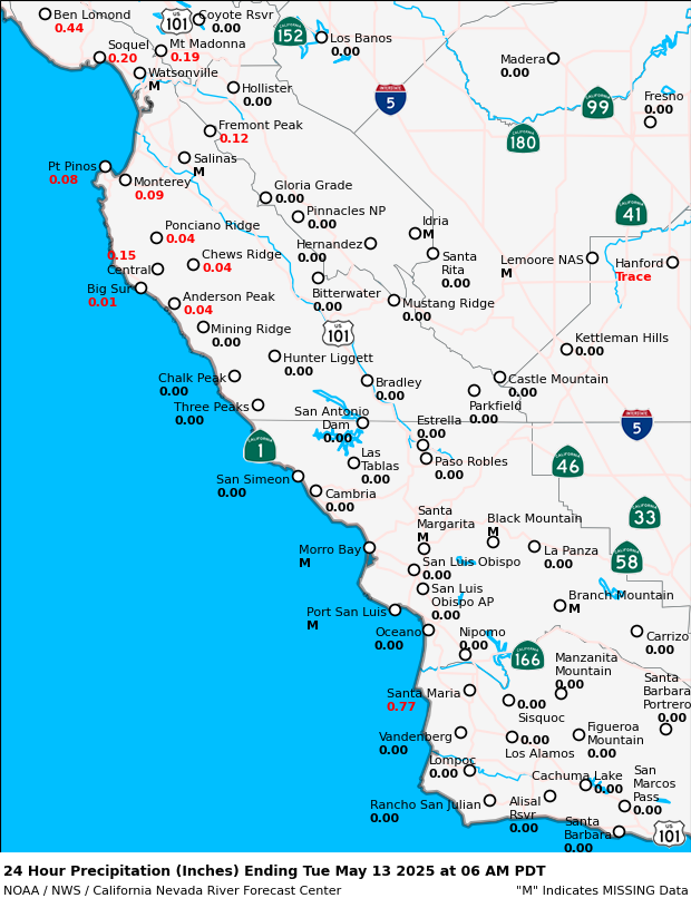 Precipitation Map