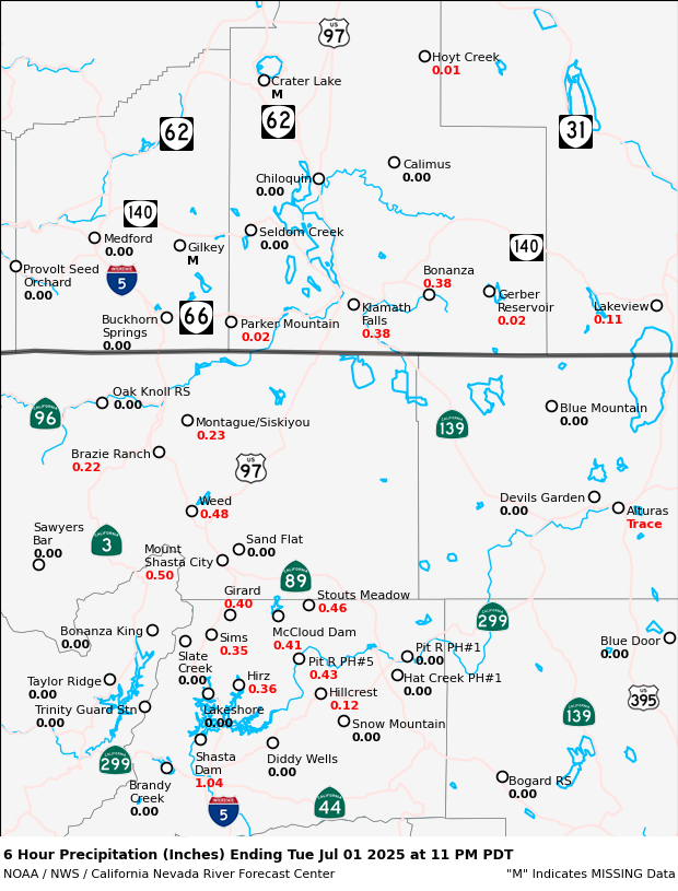 Precipitation Map
