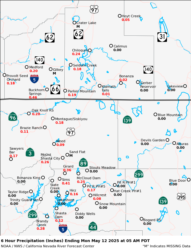 Precipitation Map