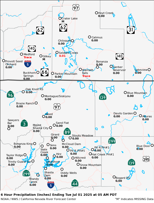 Precipitation Map