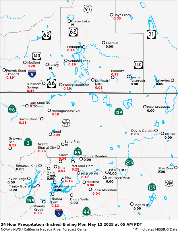 Precipitation Map
