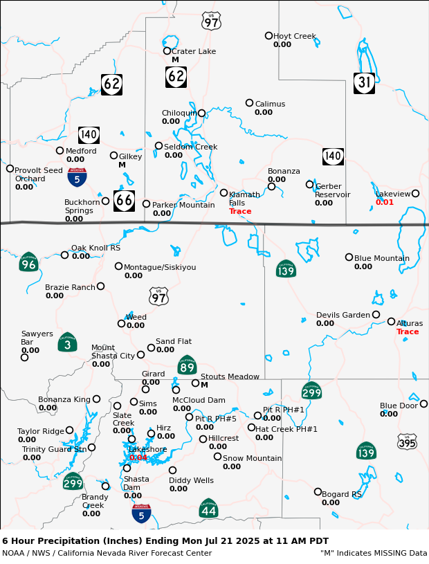 Precipitation Map