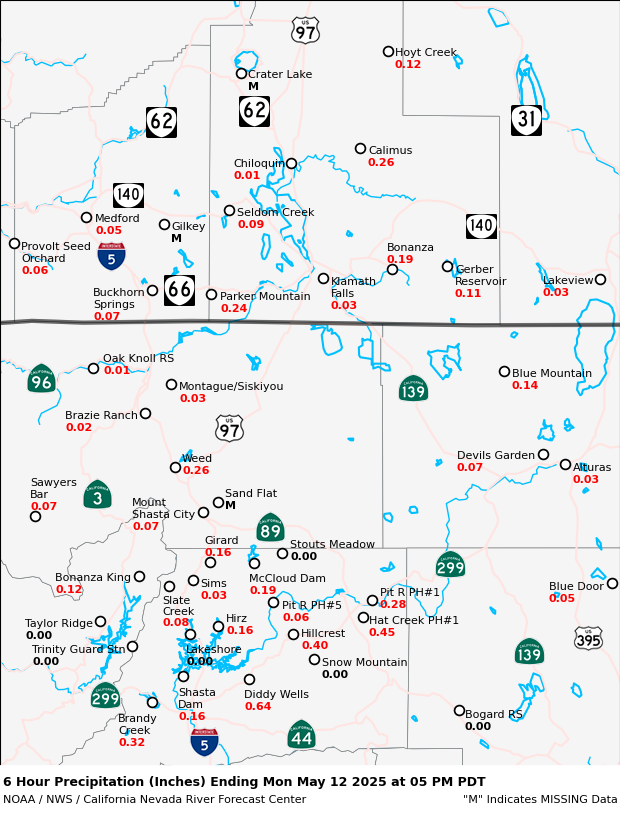 Precipitation Map